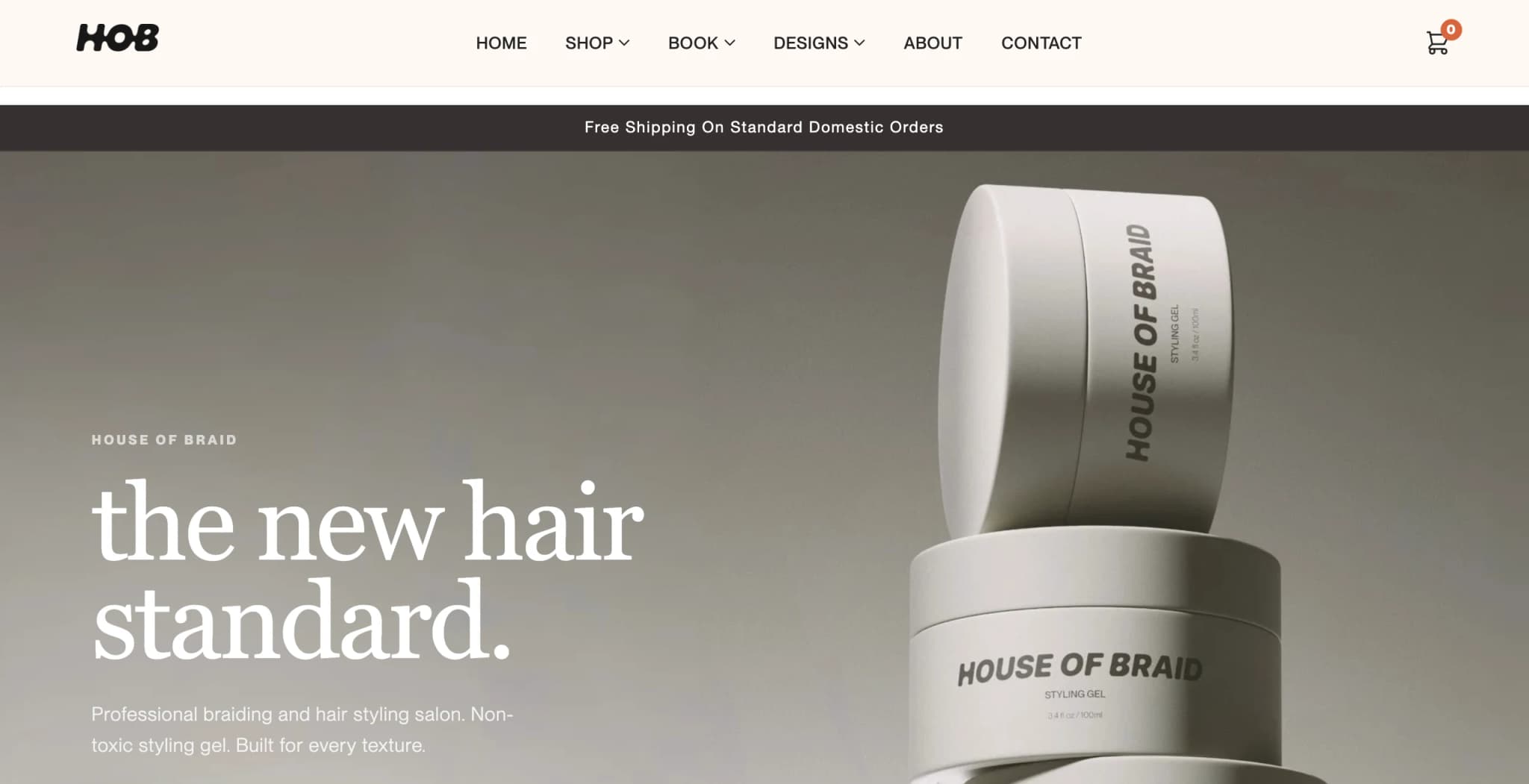 House of Braid — Brand storefront