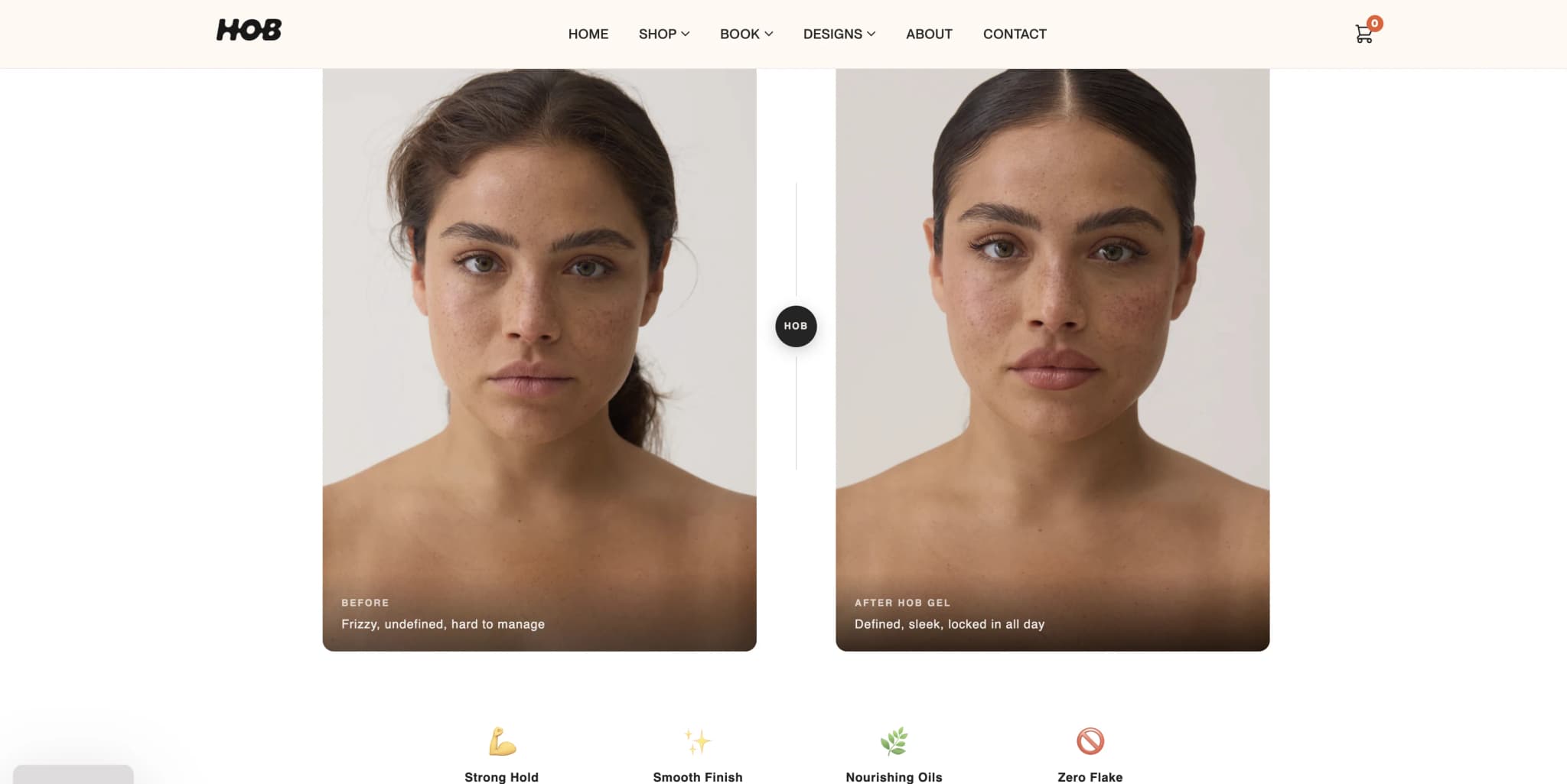 House of Braid — Before & after product showcase